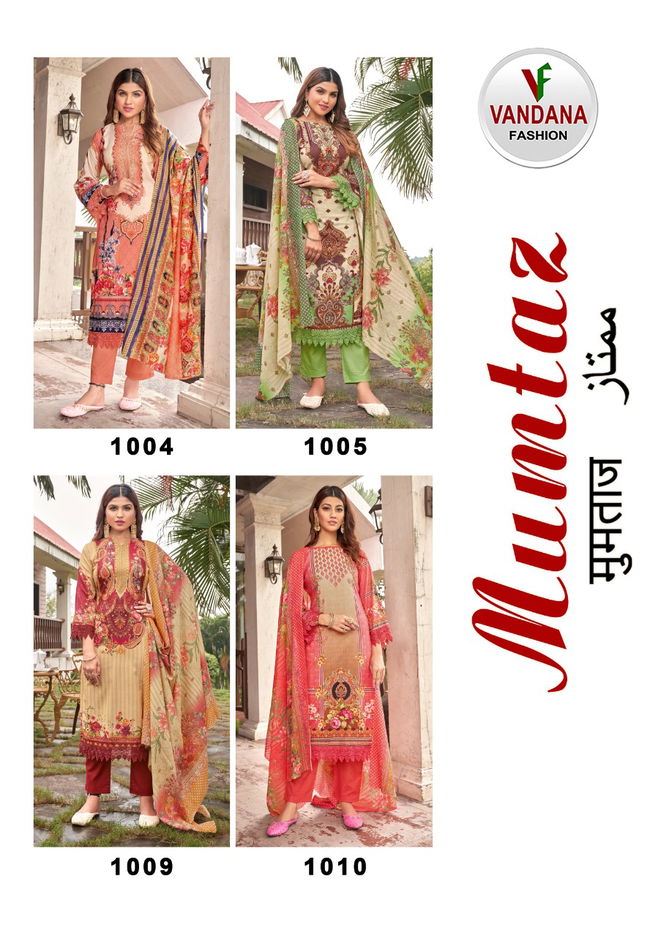 Vandana Mumtaz 1 Casual Wear Wholesale Dress Material Collection